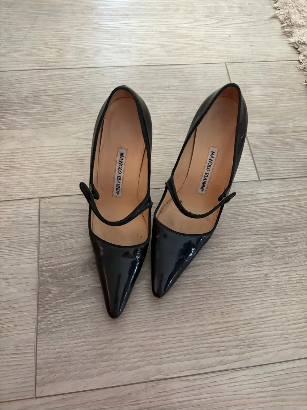 The Campari Mary Jane by Manolo Blahnik. Made famous by Carrie Bradshaw